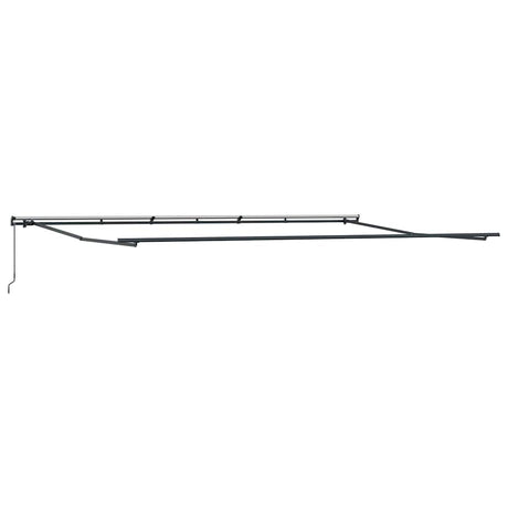 Awning Manual Anthracite 6 x 3 m Metal
