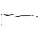 Awning Manual Anthracite 6 x 3 m Metal