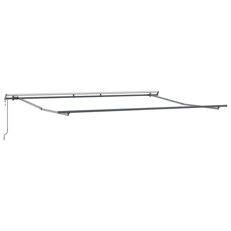 Awning Manual Anthracite 4 x 3 m Metal