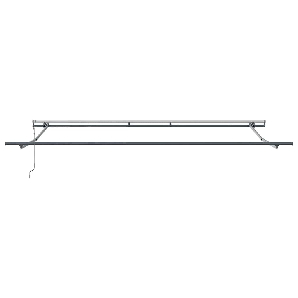 Awning Manual Anthracite 4 x 3 m Metal