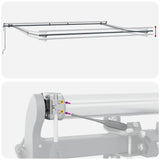 Awning Manual Anthracite 4 x 3 m Metal