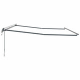 Awning Manual Anthracite 4 x 3 m Metal