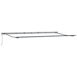 Awning Manual Anthracite 6 x 3 m Metal