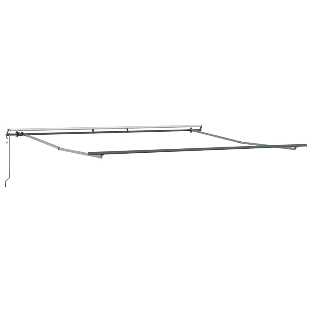 Awning Manual Anthracite 4 x 3.5 m Metal