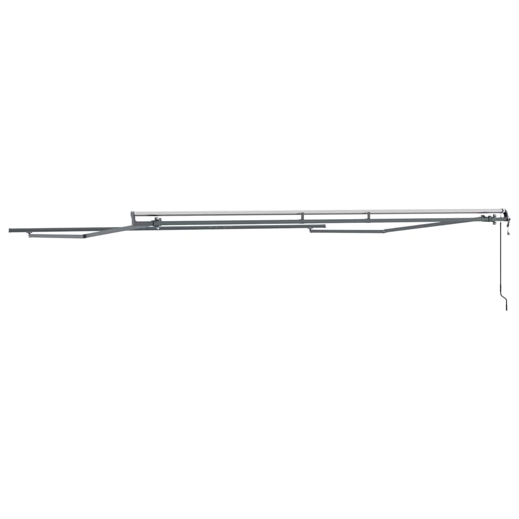Awning Manual Anthracite 4 x 3.5 m Metal