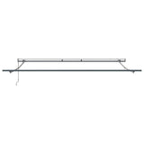 Awning Manual Anthracite 4 x 3.5 m Metal