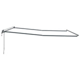 Awning Manual Anthracite 4.5 x 3.5 m Metal