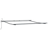 Awning with Anthracite 4 x 3.5 m Metal