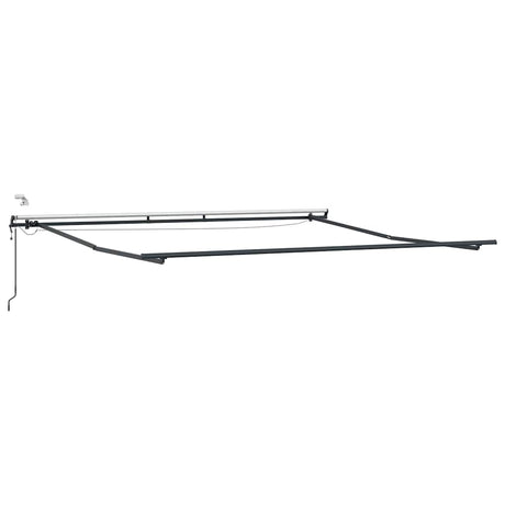 Awning with Anthracite 4 x 3.5 m Metal