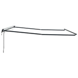 Awning with Anthracite 4.5 x 3.5 m Metal