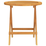 Bistro Table Ø46x47 cm Solid Wood Acacia