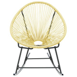 vidaXL Outdoor Acapulco Chair Poly Rattan Beige