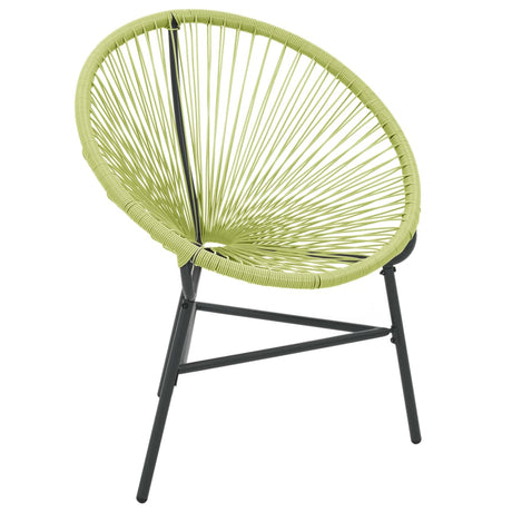 Garden Acapulco Chair Poly Rattan Green