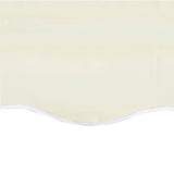 Replacement Fabric for Awning Cream 4x3.5 m