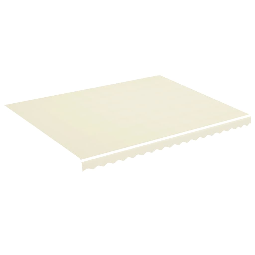 Replacement Fabric for Awning Cream 4.5x3.5 m