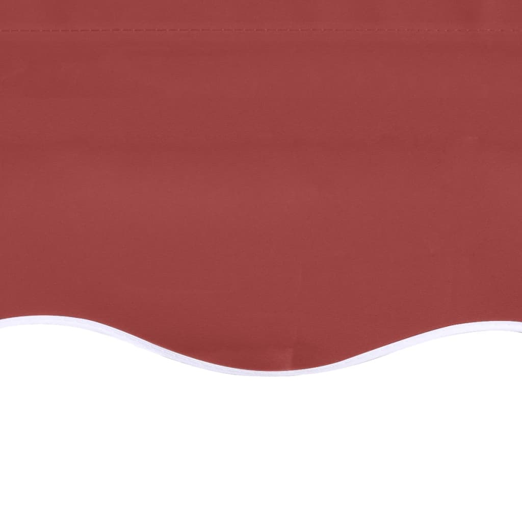 Replacement Fabric for Awning Burgundy Red 3x2.5 m