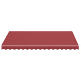 Replacement Fabric for Awning Burgundy Red 3.5x2.5 m