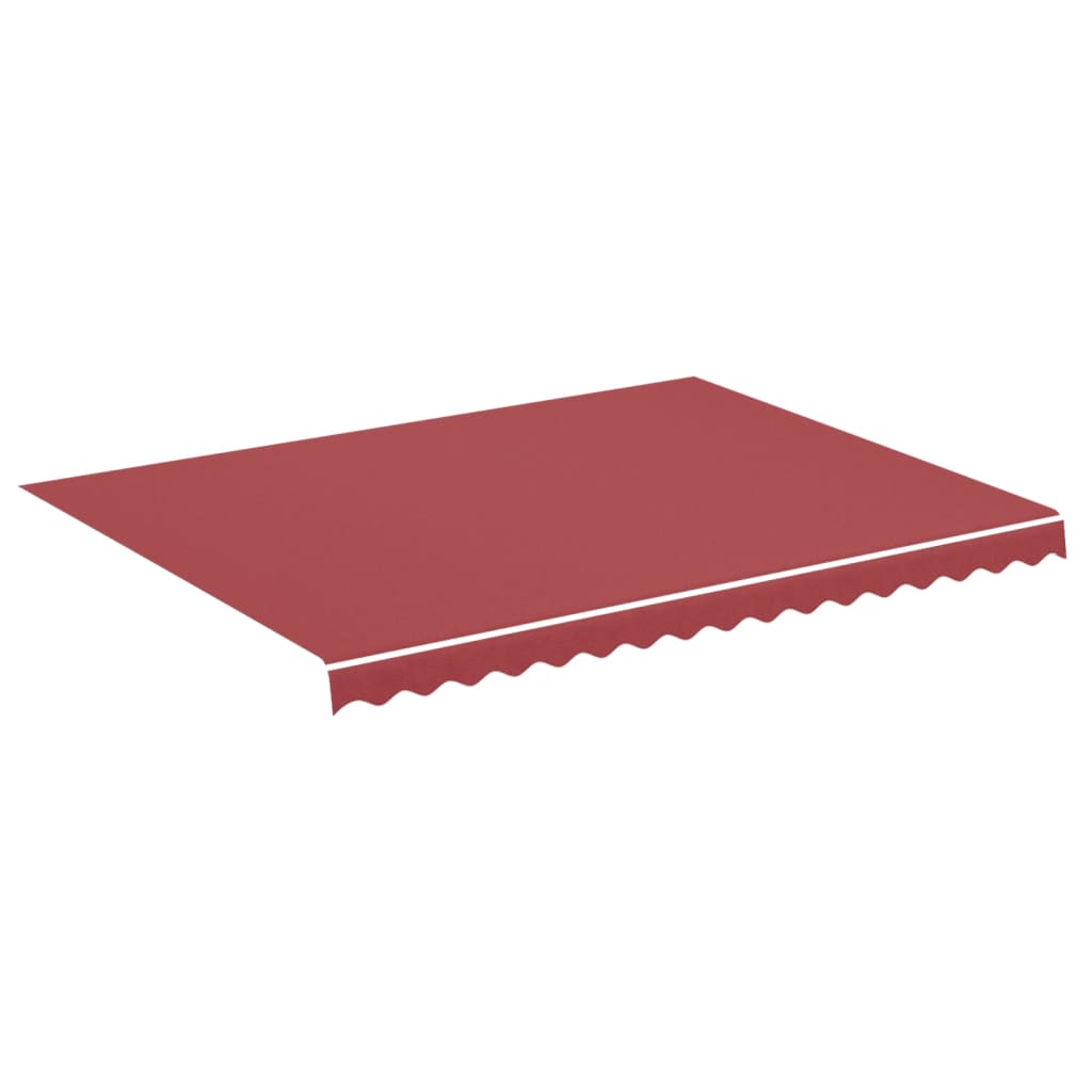 Replacement Fabric for Awning Burgundy Red 4x3 m