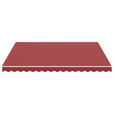 Replacement Fabric for Awning Burgundy Red 4x3.5 m