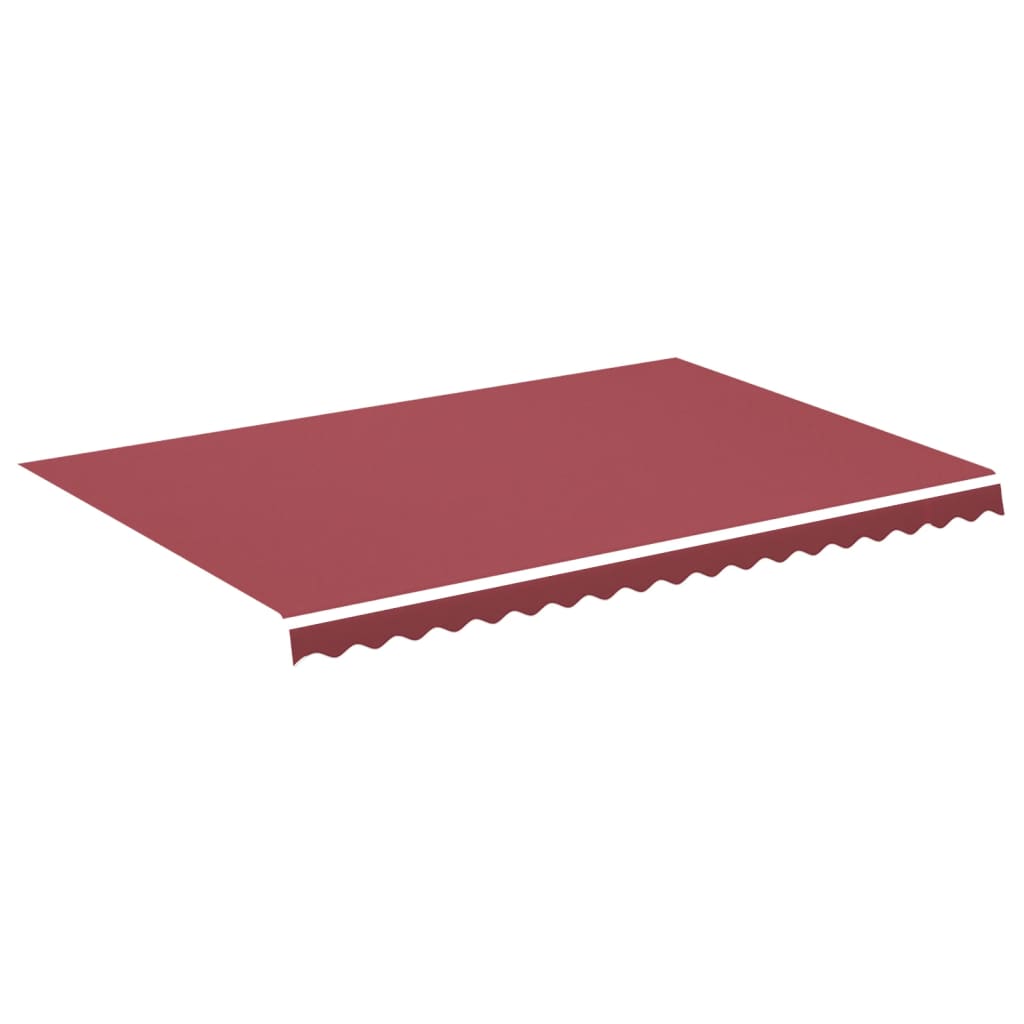 Replacement Fabric for Awning Burgundy Red 4.5x3 m