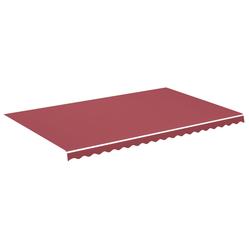 Replacement Fabric for Awning Burgundy Red 5x3 m