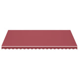 Replacement Fabric for Awning Burgundy Red 5x3 m