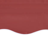 Replacement Fabric for Awning Burgundy Red 5x3 m