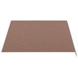 Replacement Fabric for Awning Brown 3.5x2.5 m