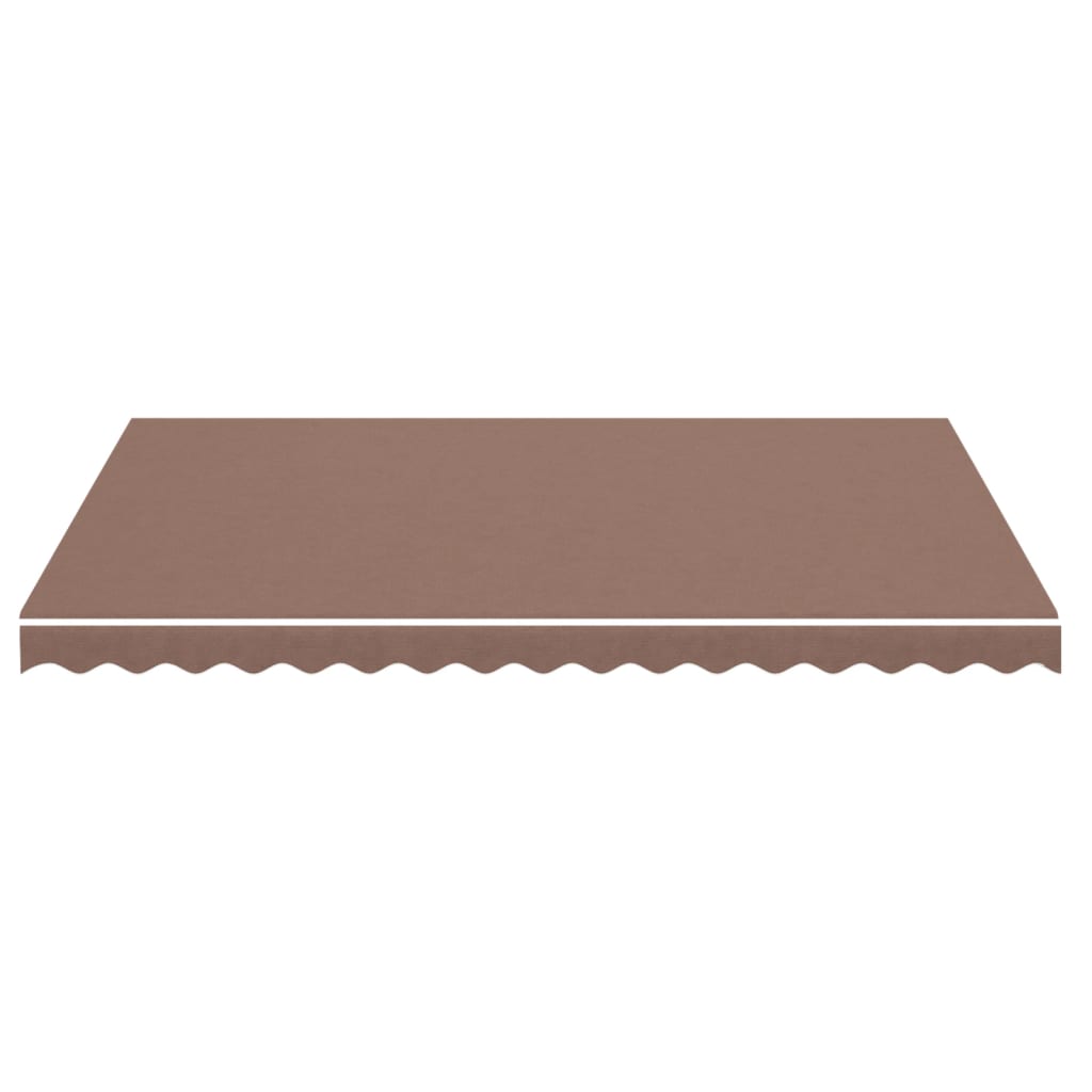 Replacement Fabric for Awning Brown 4x3 m