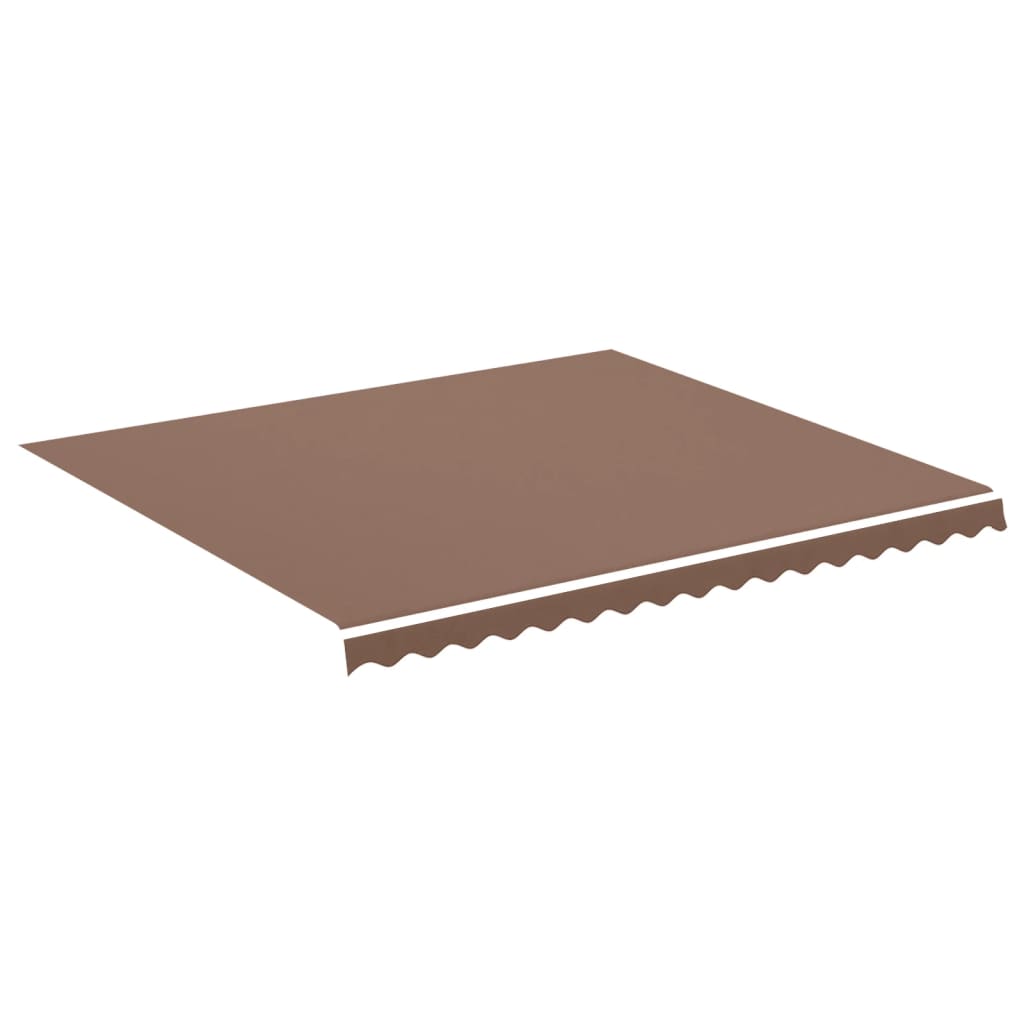 Replacement Fabric for Awning Brown 4x3.5 m