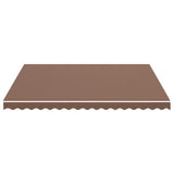 Replacement Fabric for Awning Brown 4x3.5 m