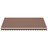 Replacement Fabric for Awning Brown 4.5x3 m