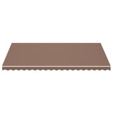 Replacement Fabric for Awning Brown 5x3 m