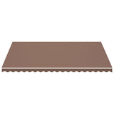 Replacement Fabric for Awning Brown 5x3.5 m