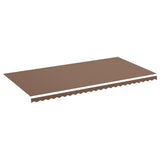 Replacement Fabric for Awning Brown 6x3 m