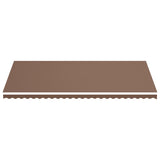 Replacement Fabric for Awning Brown 6x3 m