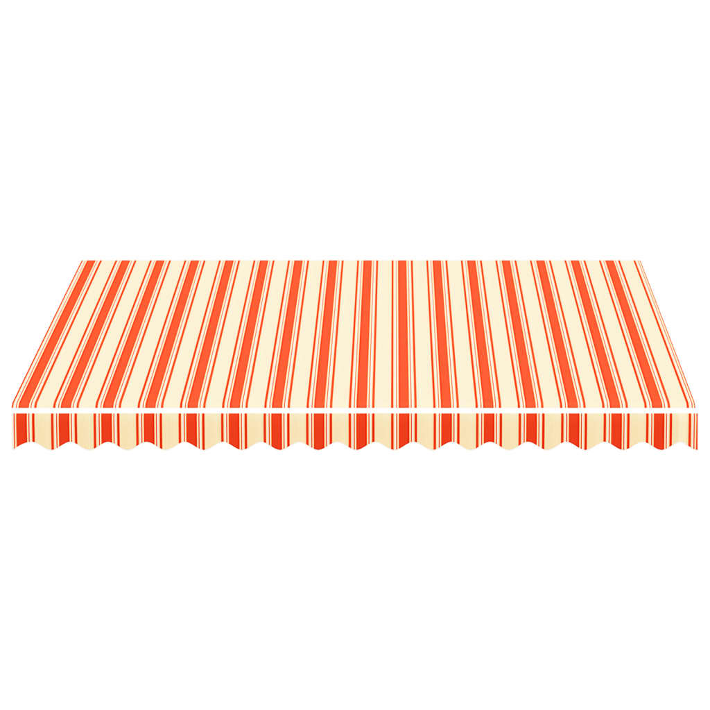 Replacement Fabric for Awning Yellow and Orange 3x2.5 m