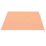 Replacement Fabric for Awning Yellow and Orange 4.5x3 m