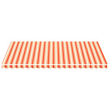 Replacement Fabric for Awning Yellow and Orange 5x3 m