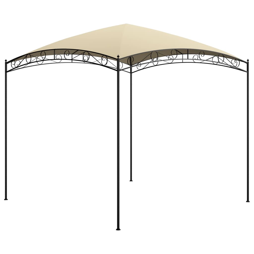 Gazebo 3x3x2.65 m Cream 180 g/m²