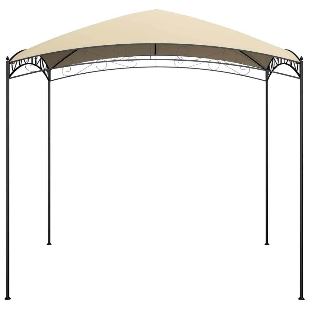 Gazebo 3x3x2.65 m Cream 180 g/m²