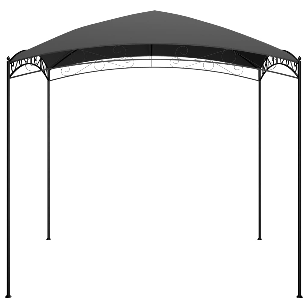 Gazebo 3x3x2.65 m Anthracite 180 g/m²