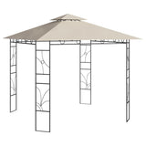 Gazebo 3x3x2.7 m Cream 160 g/m²