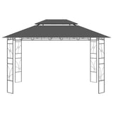 Gazebo 4x3x2.7 m Anthracite 160 g/m²