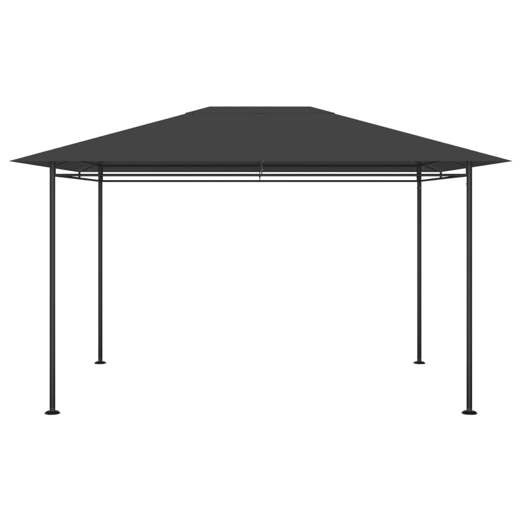 Gazebo 384x281x270 cm Anthracite 180 g/m²