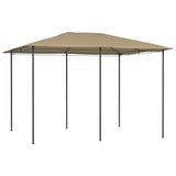 Gazebo 3x4x2.6 m Taupe 160 g/m²