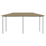 Gazebo 2.98x5.3x2.59 m Taupe 160 g/m²