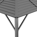 Gazebo with Roof 3x3 m Anthracite