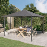 Gazebo with Roof 3x3 m Anthracite