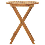 3 Piece Folding Garden Dining Set Solid Acacia Wood